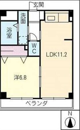 レモナ千成の物件間取画像